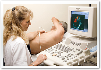 Umfassende Diagnose und Betreuung des Patienten.