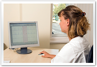 Umfassende Diagnose und Betreuung des Patienten.